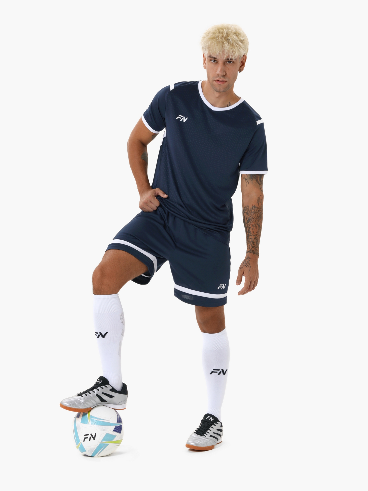 Футбольная форма FN Spirit FN4261018-424 Dark Blue\White