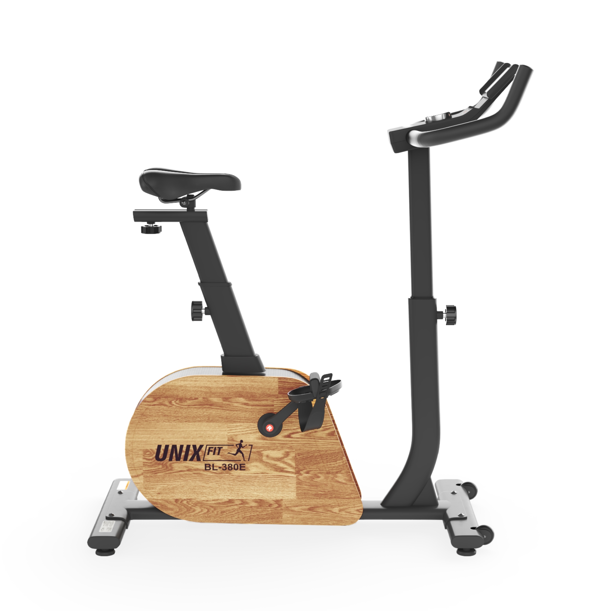 Велотренажер UnixFitt BL-380E Wood MBBL380E