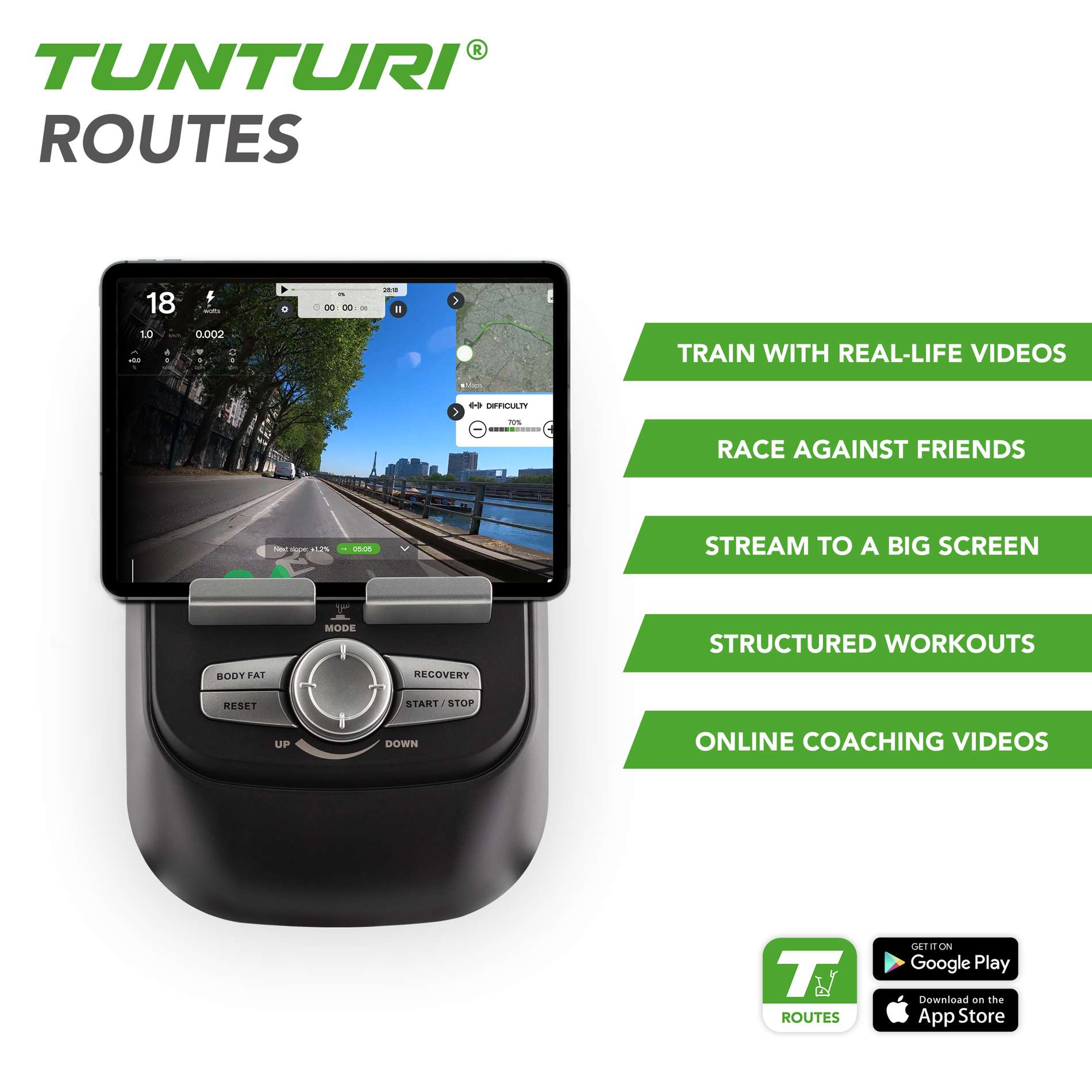Велотренажер Tunturi Signature E40 23TBE40000