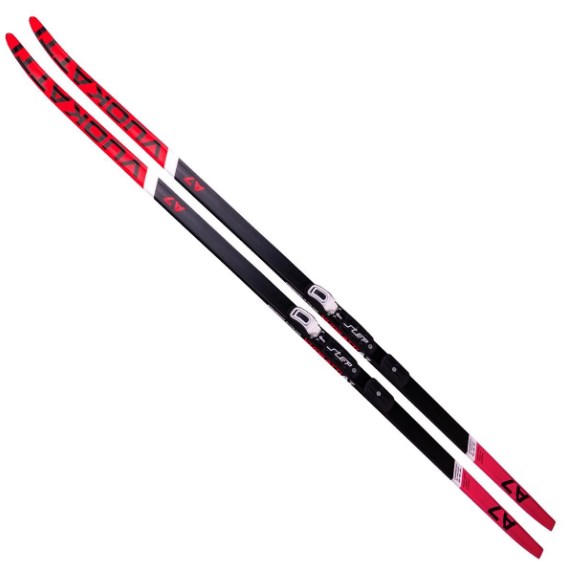Лыжный комплект Vuokatti NNN Step-in (Step) Black/Red