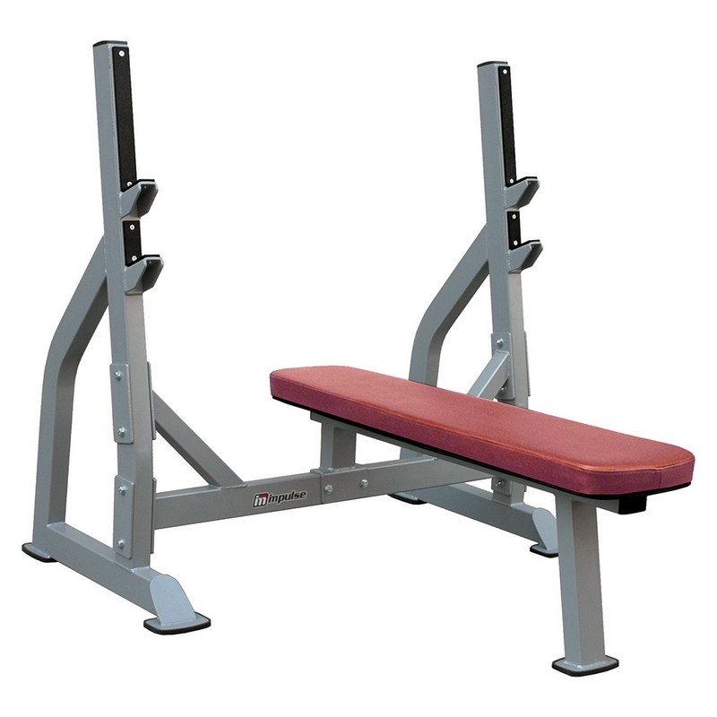 Олимпийская скамья для жима лежа со стойками Impulse IFOFB | Premium Fitness