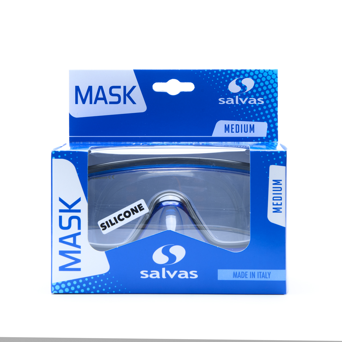 Маска для плавания Salvas Geo Md Mask CA140S1BYSTH синий