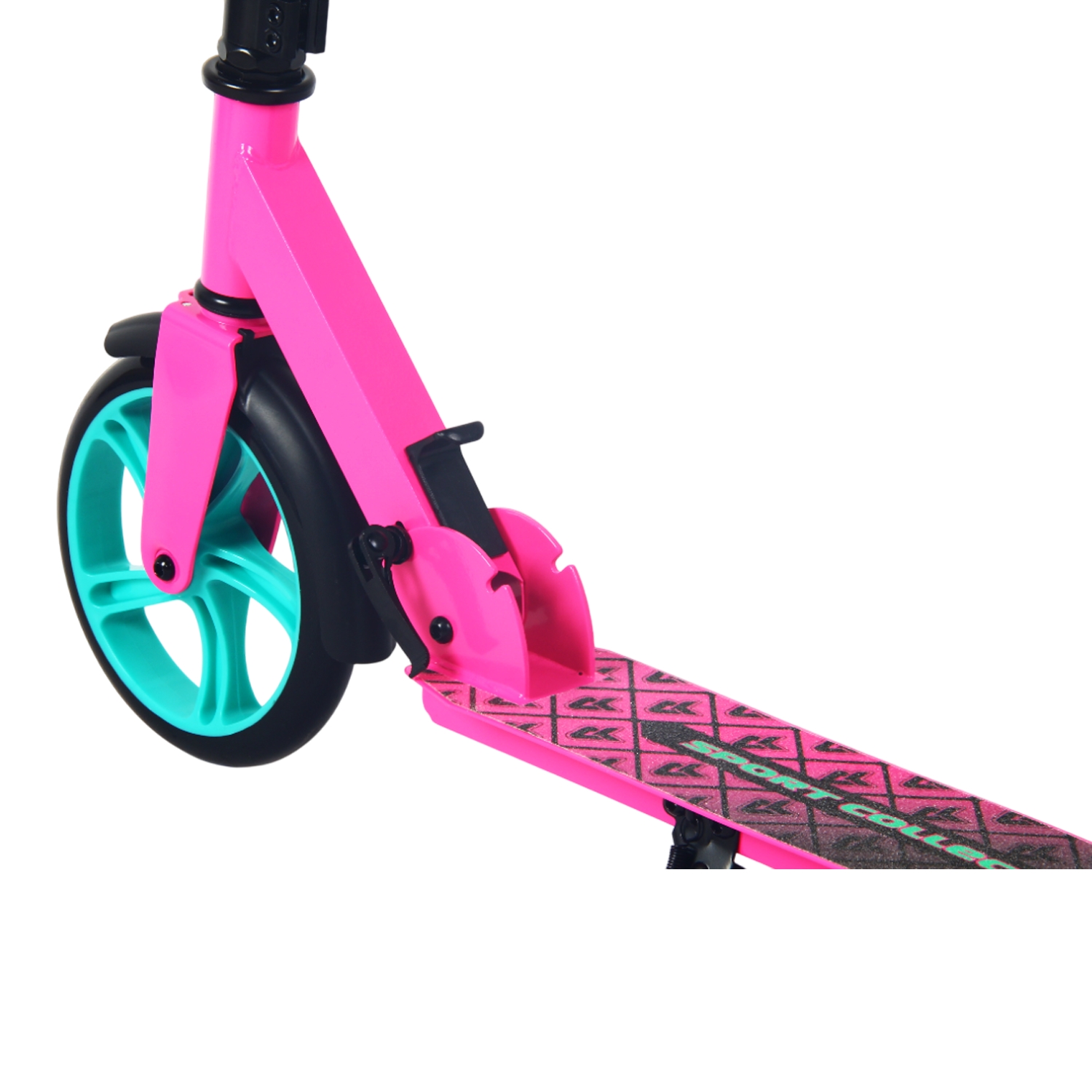 Самокат 200мм Sport Collection CK-SA200-2 pink (фонарь и наклейка в подарок)
