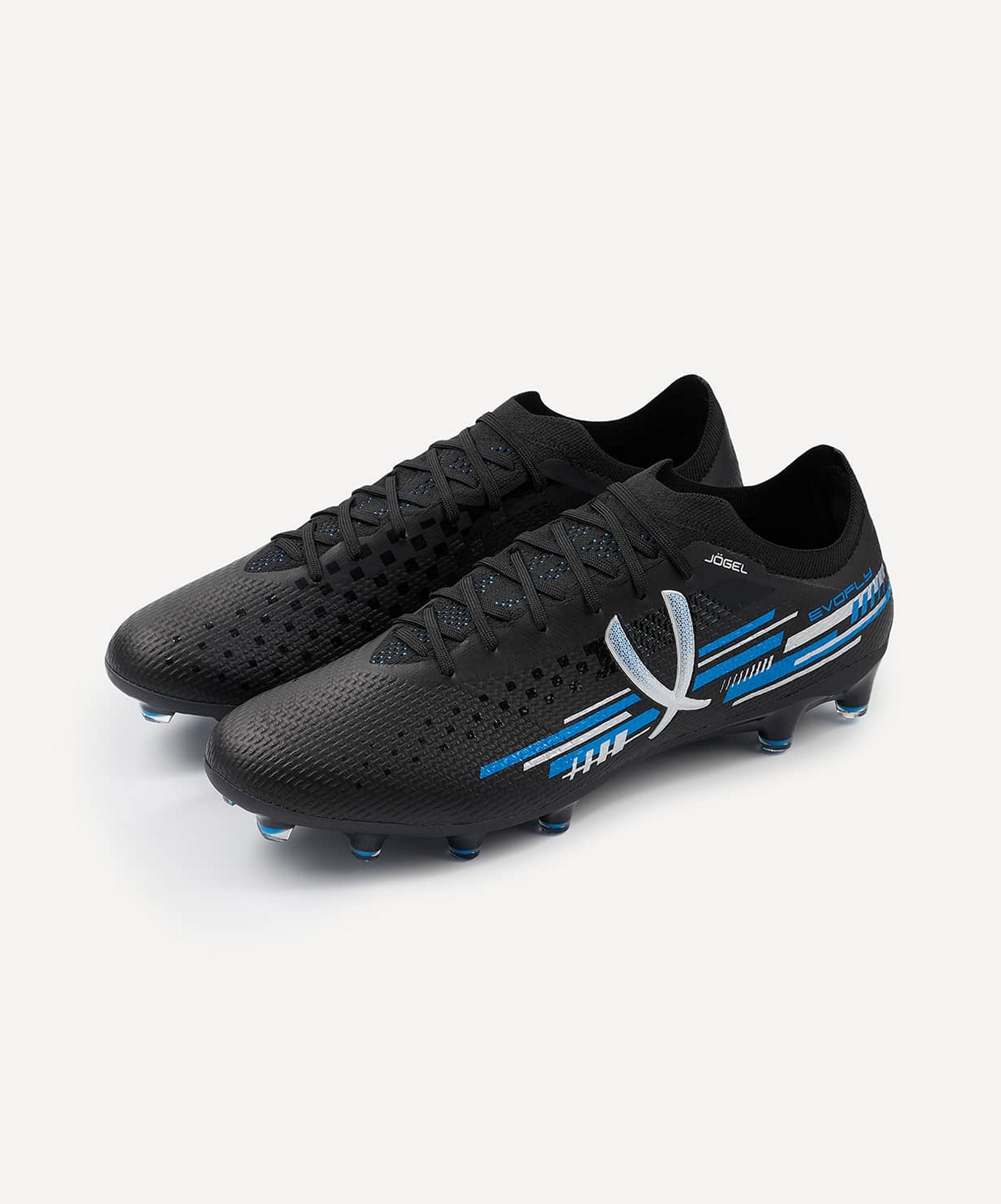 Бутсы футбольные Jogel Evofly FG Pro Black\blue