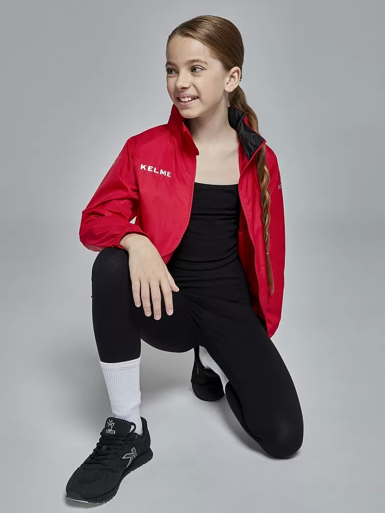 Детская ветровка Kelme Children's Raincoat 3803241-600 Red