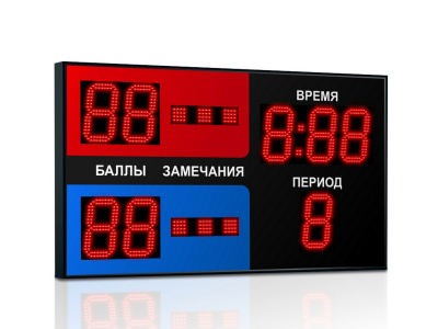 Табло для греко-римской и вольной борьбы Импульс 718-D18x8-S6