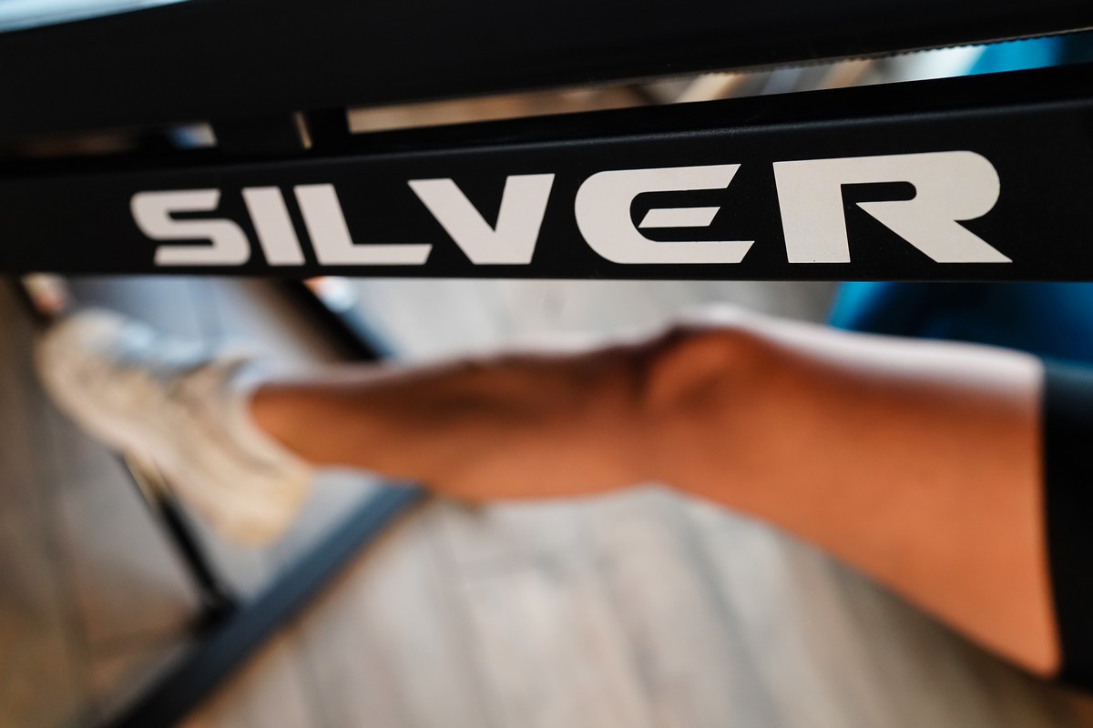 Беговая дорожка Hasttings Silver new