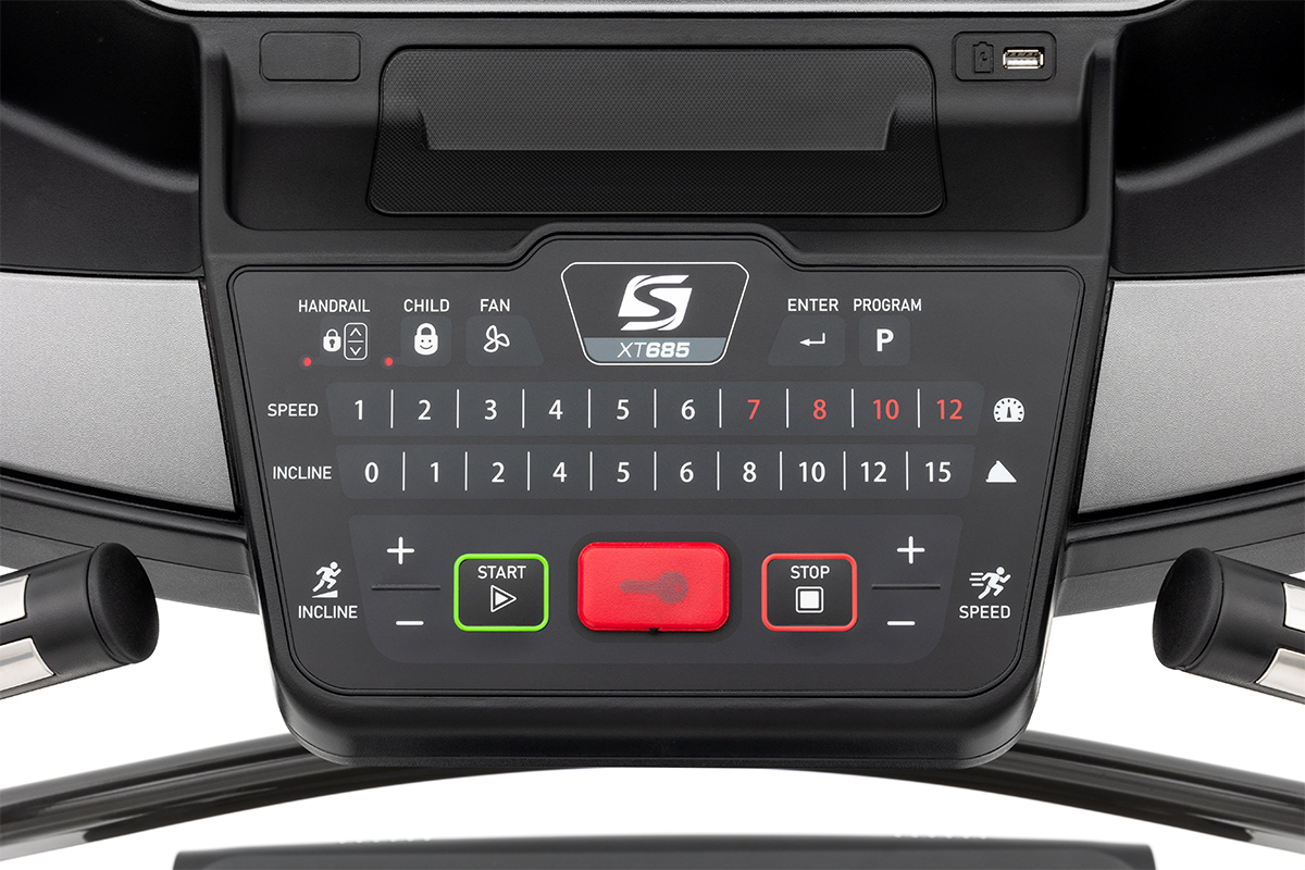Беговая дорожка SPIRIT XT685 DC Black