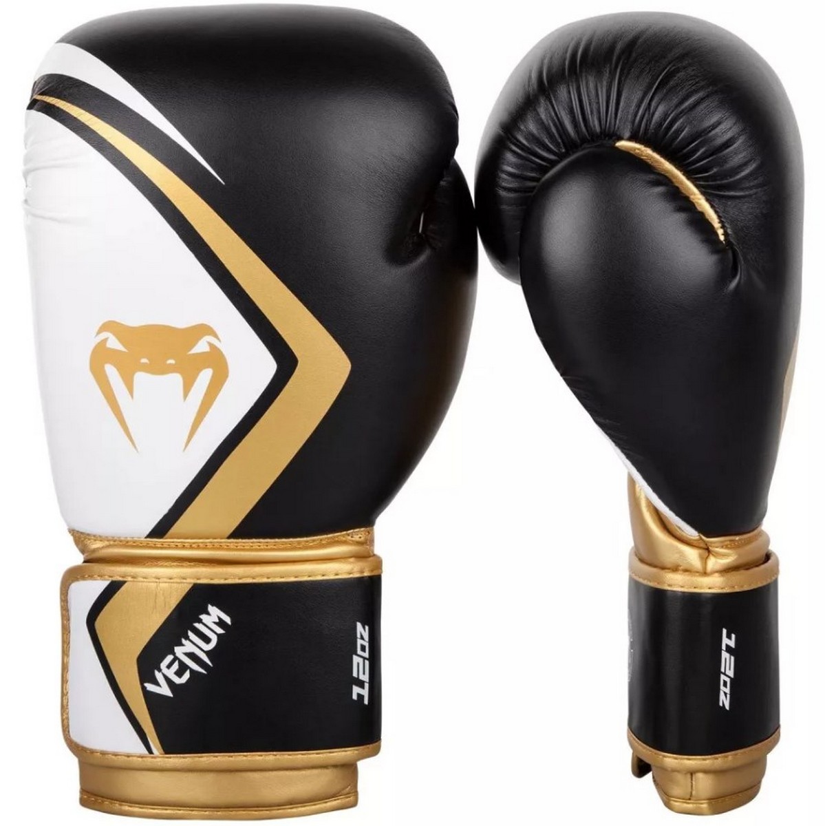 Перчатки Venum Contender 2.0 03540-523-12oz черный\белый\золотой