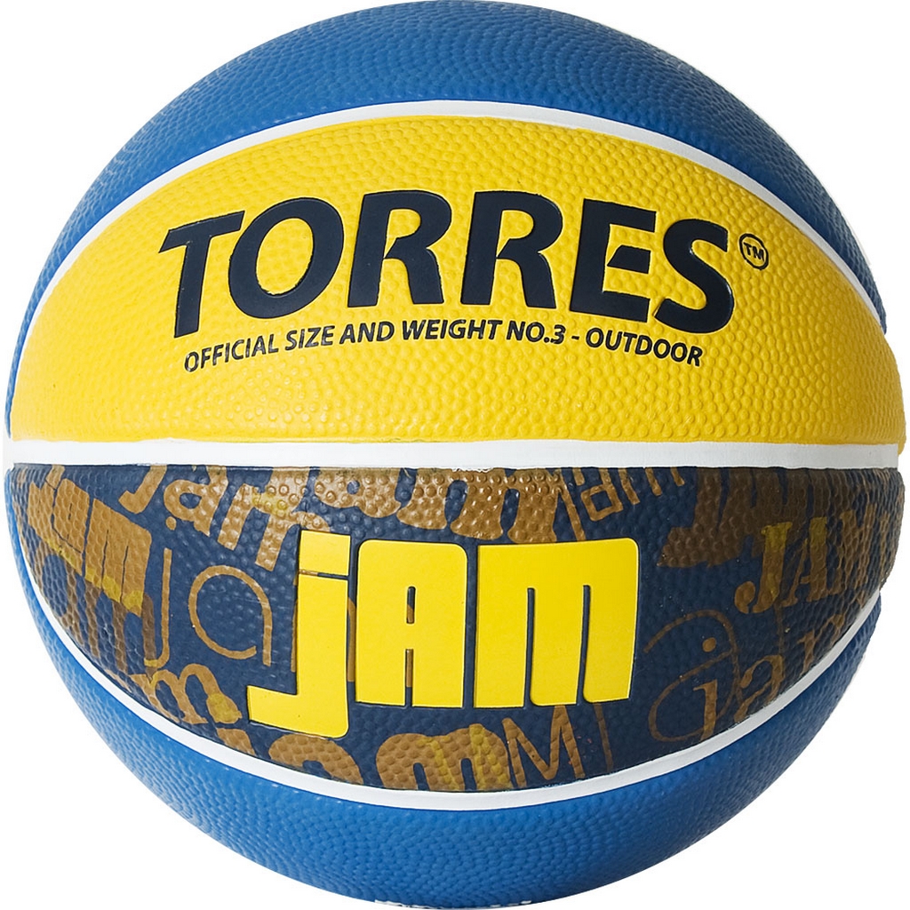 Мяч баскетбольный Torres Jam B02043 р.3