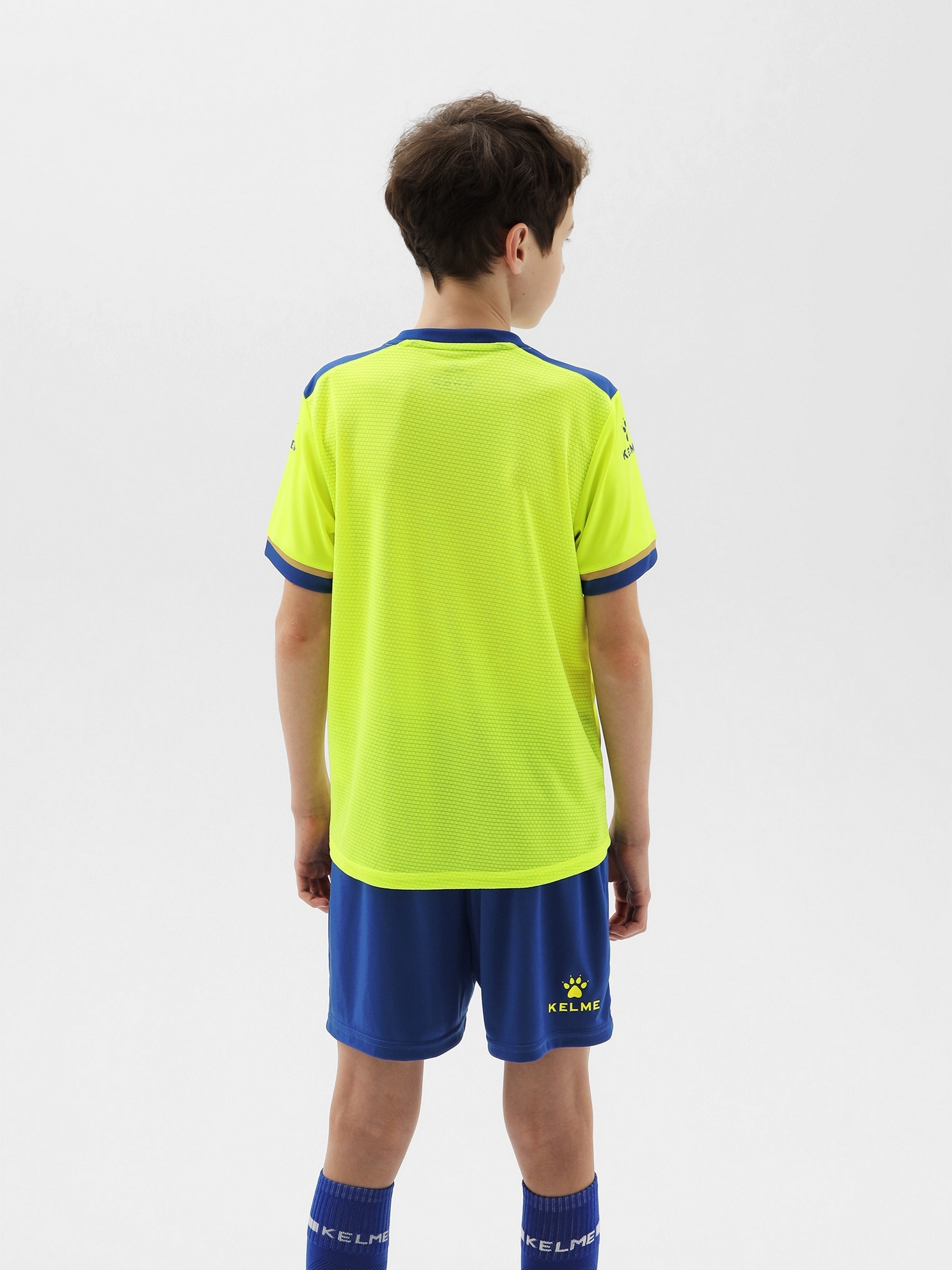 Детская футбольная форма Kelme Football Suit 8351ZB3158-918 Yellow\Blue