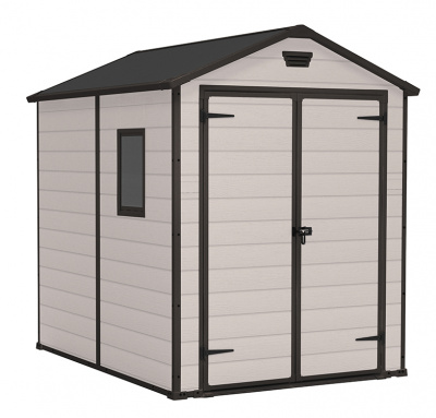 Сарай "Манор 6x8DD" (177х230 см), бежевый