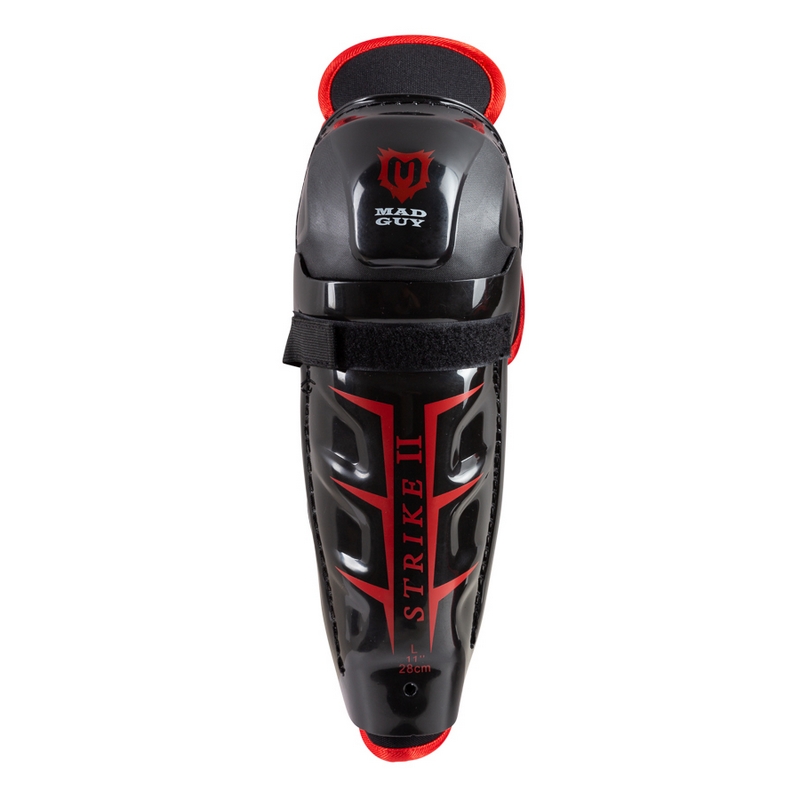 Щитки хоккейные, SR 15" Mad Guy Strike II, черный