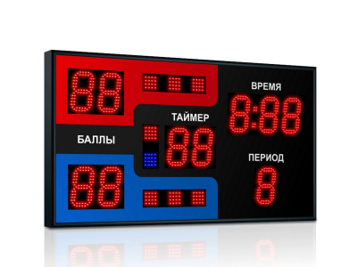Табло для греко-римской и вольной борьбы Импульс 713-D13x10-S8