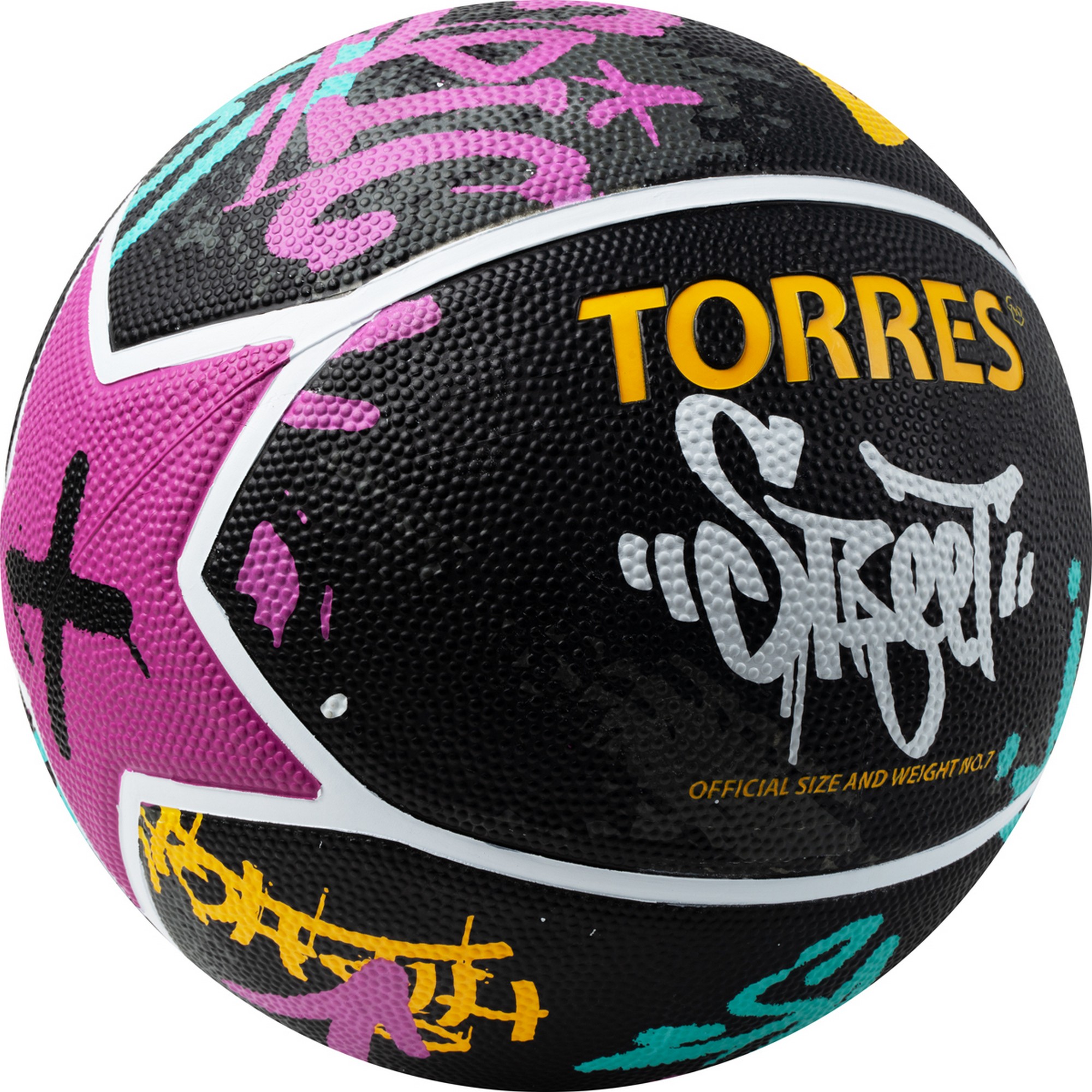 Мяч баскетбольный Torres Street B023107 р.7