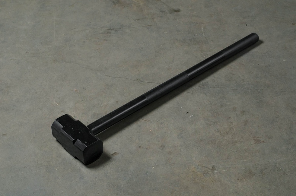 Кувалда тренировочная 25кг, черный YouSteel