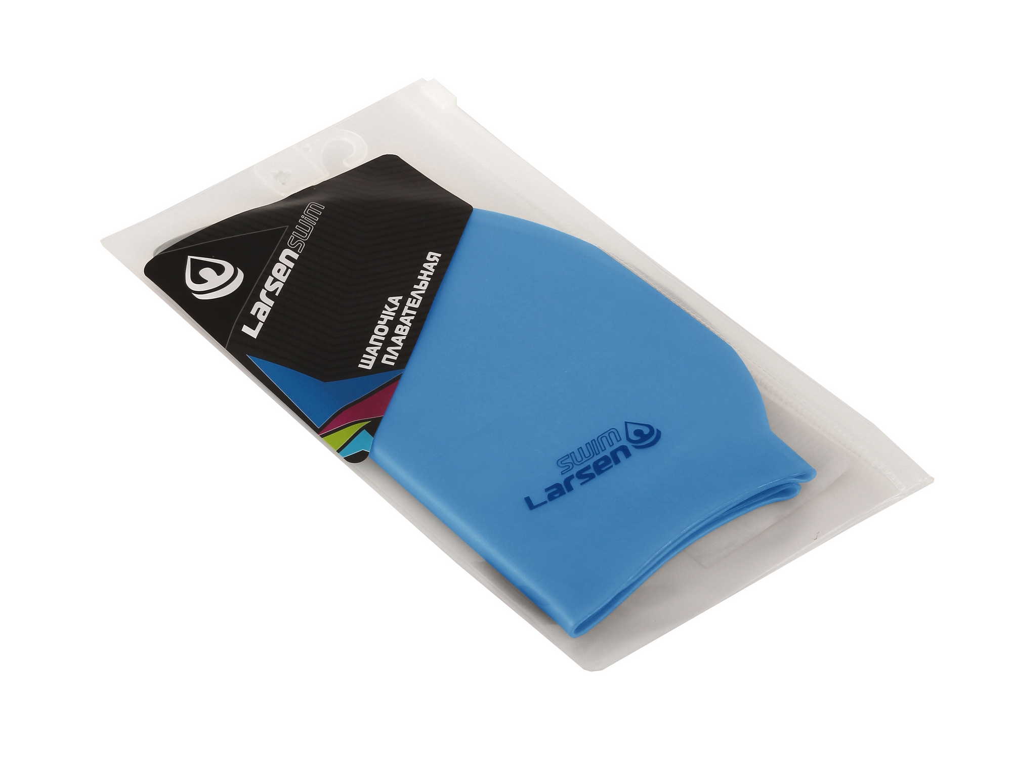 Шапочка плавательная Larsen SC13 синий