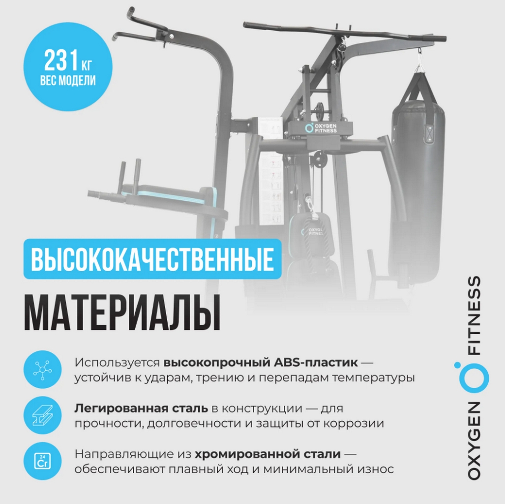 Силовой комплекс домашний Oxygen Fitness SITKOR | Premium Fitness