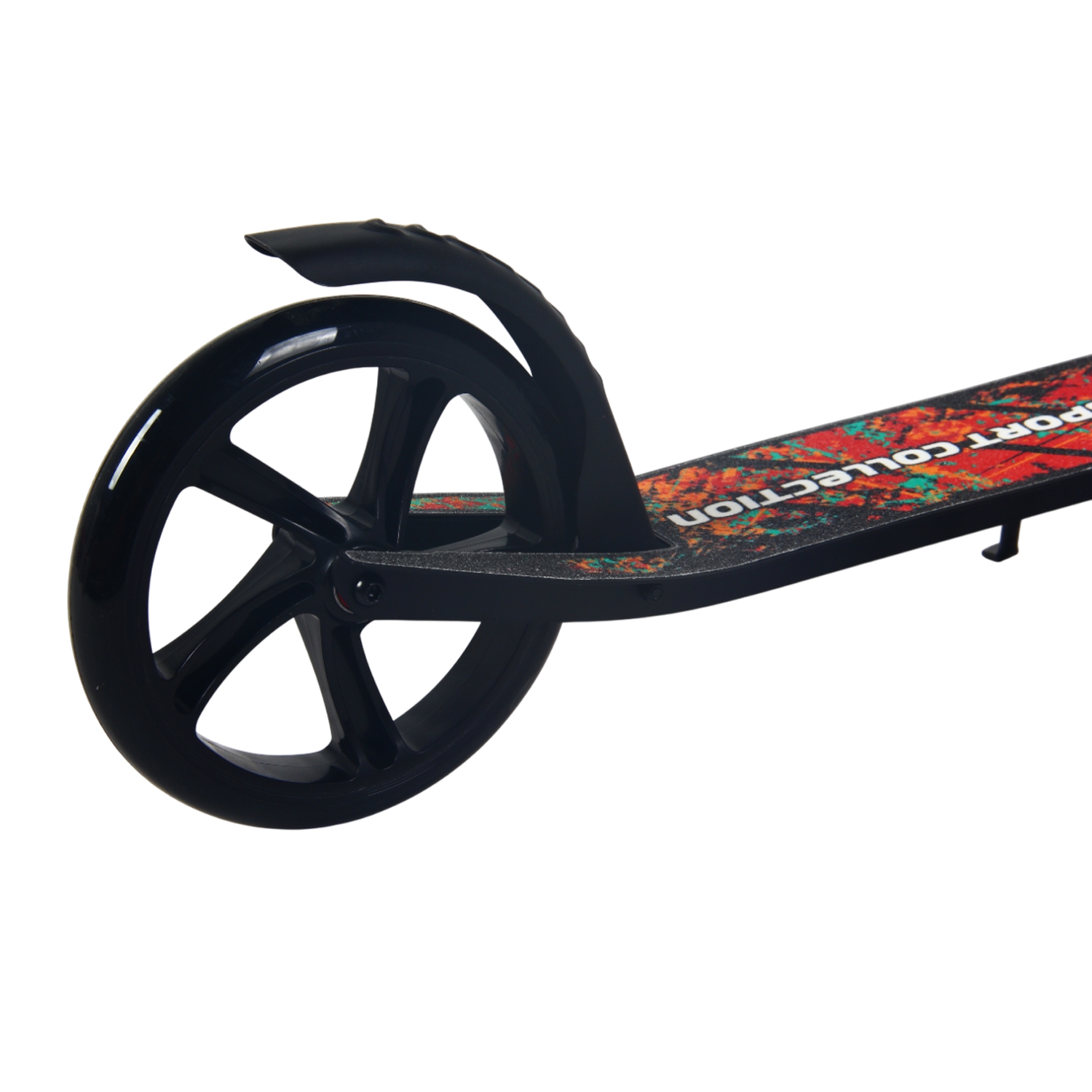 Самокат 200мм Sport Collection CK-SA200-5 black (фонарь и наклейка в подарок)