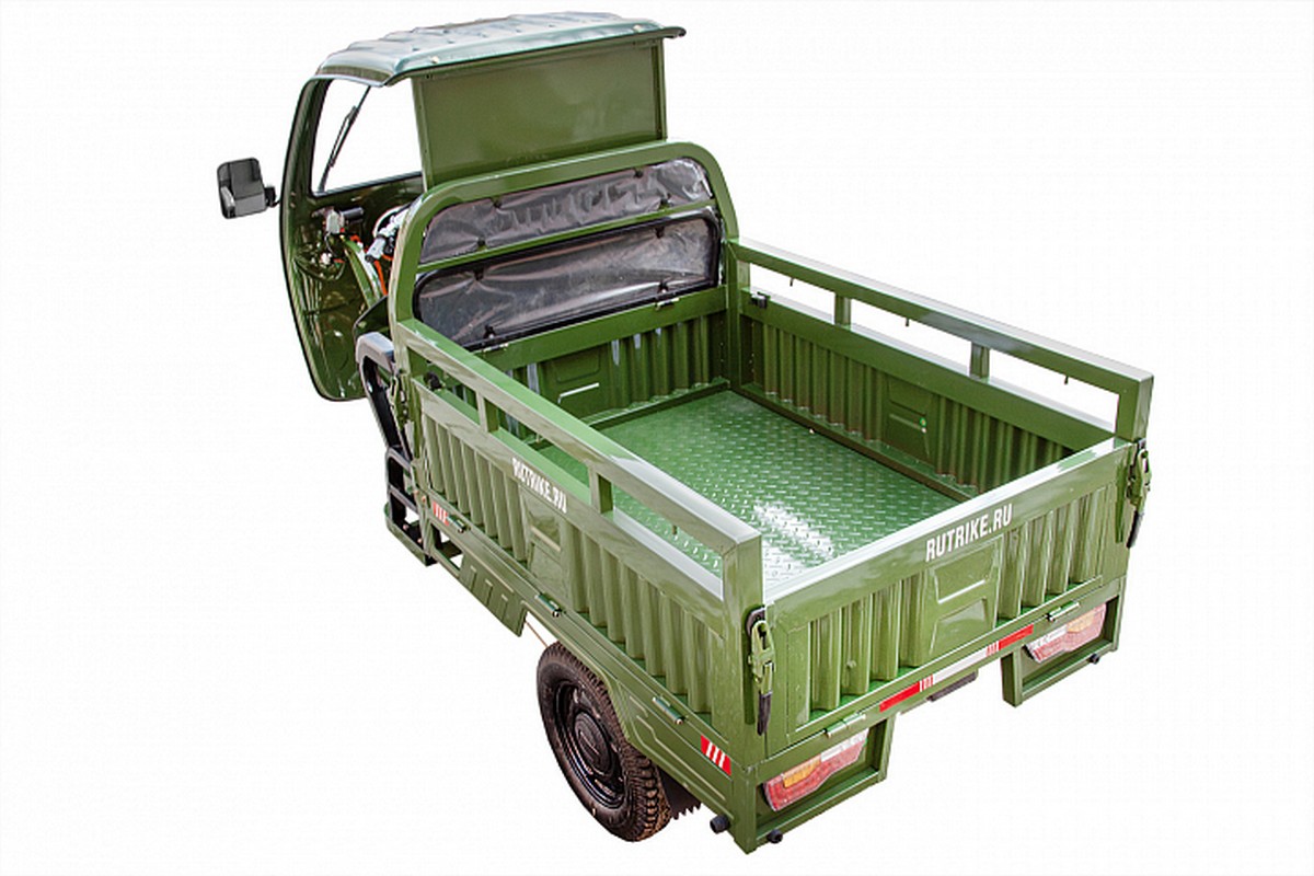 Грузовой электротрицикл RuTrike Гермес 1500 60V1200W 024456-2751 серый