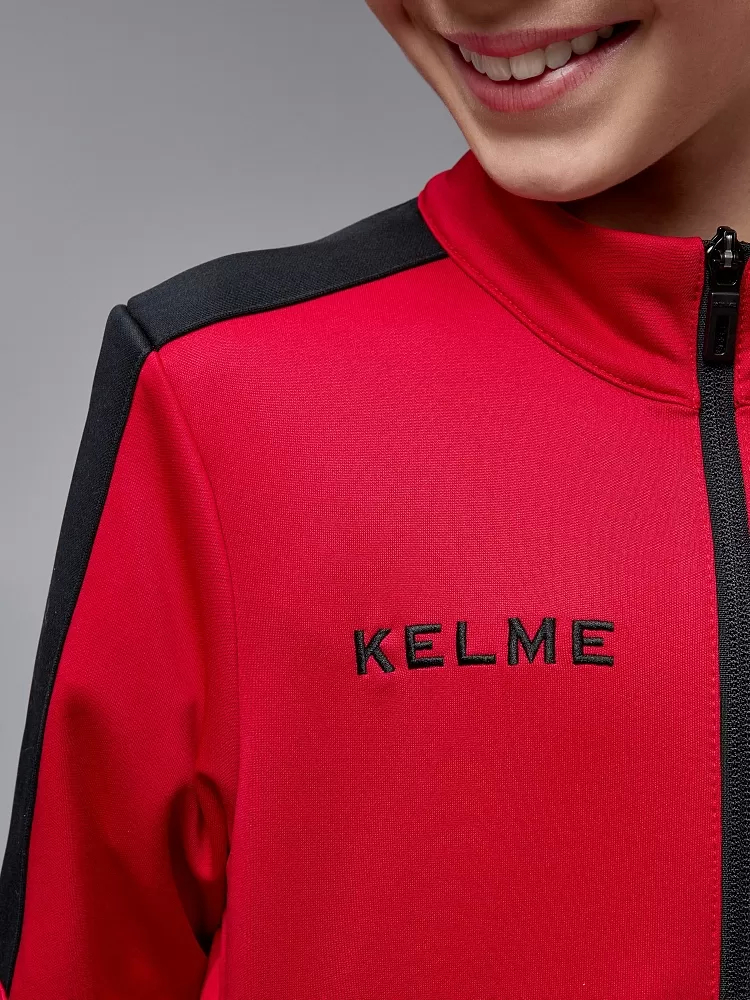 Детский спортивный костюм Kelme Tracksuit 3773200-611 Red\Black