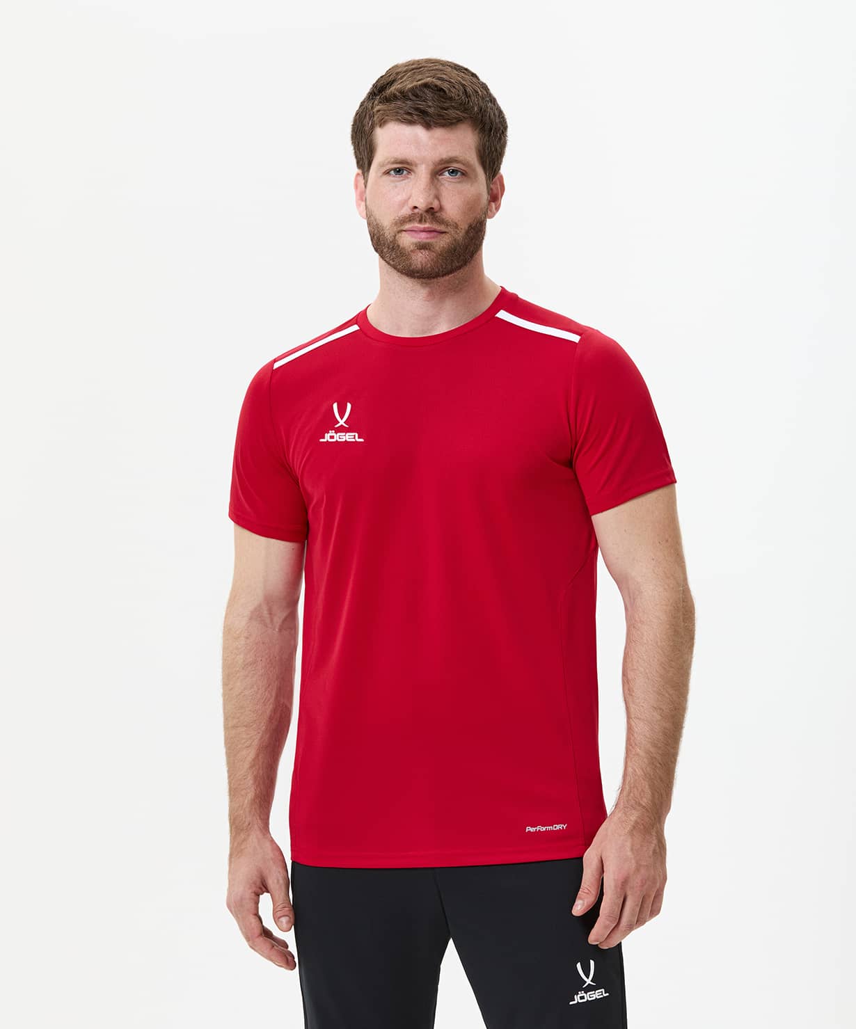 Футболка тренировочная Jogel DIVISION Training Tee, красный