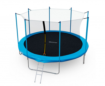 Батут каркасный с сеткой DFC Kondition 14 ft / с лестницей GB10201-14FT-INNER NET