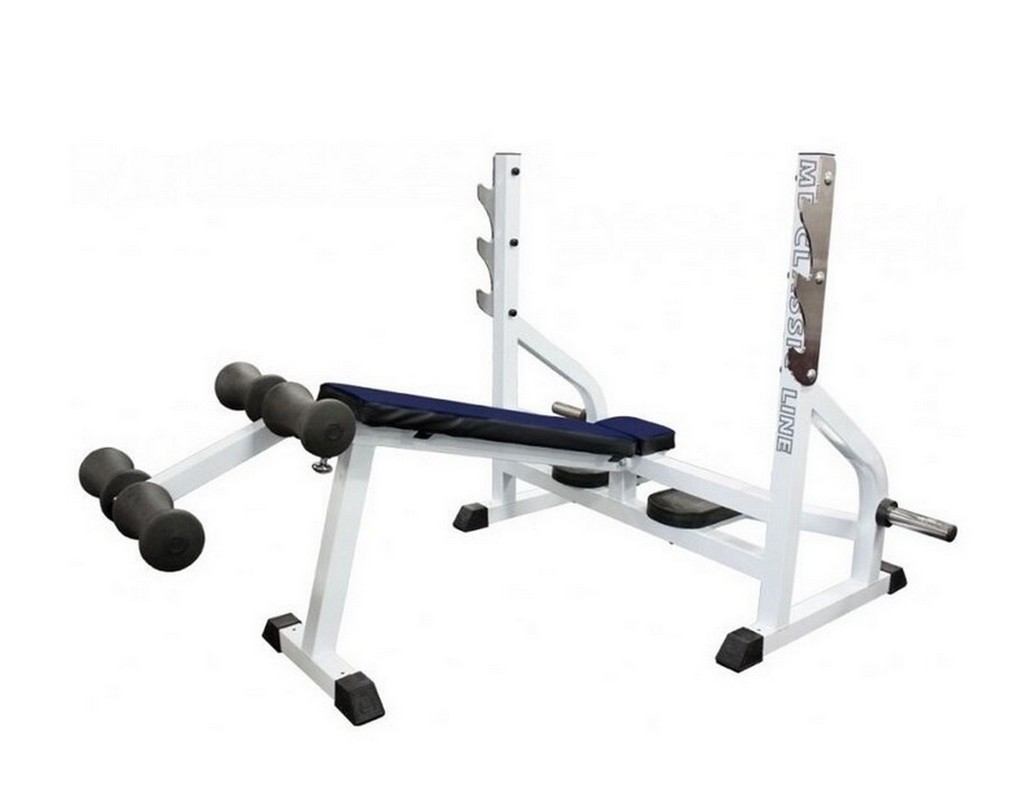 Скамья-стойка для жима под углом вниз MB Barbell MB 2.25 | Premium Fitness