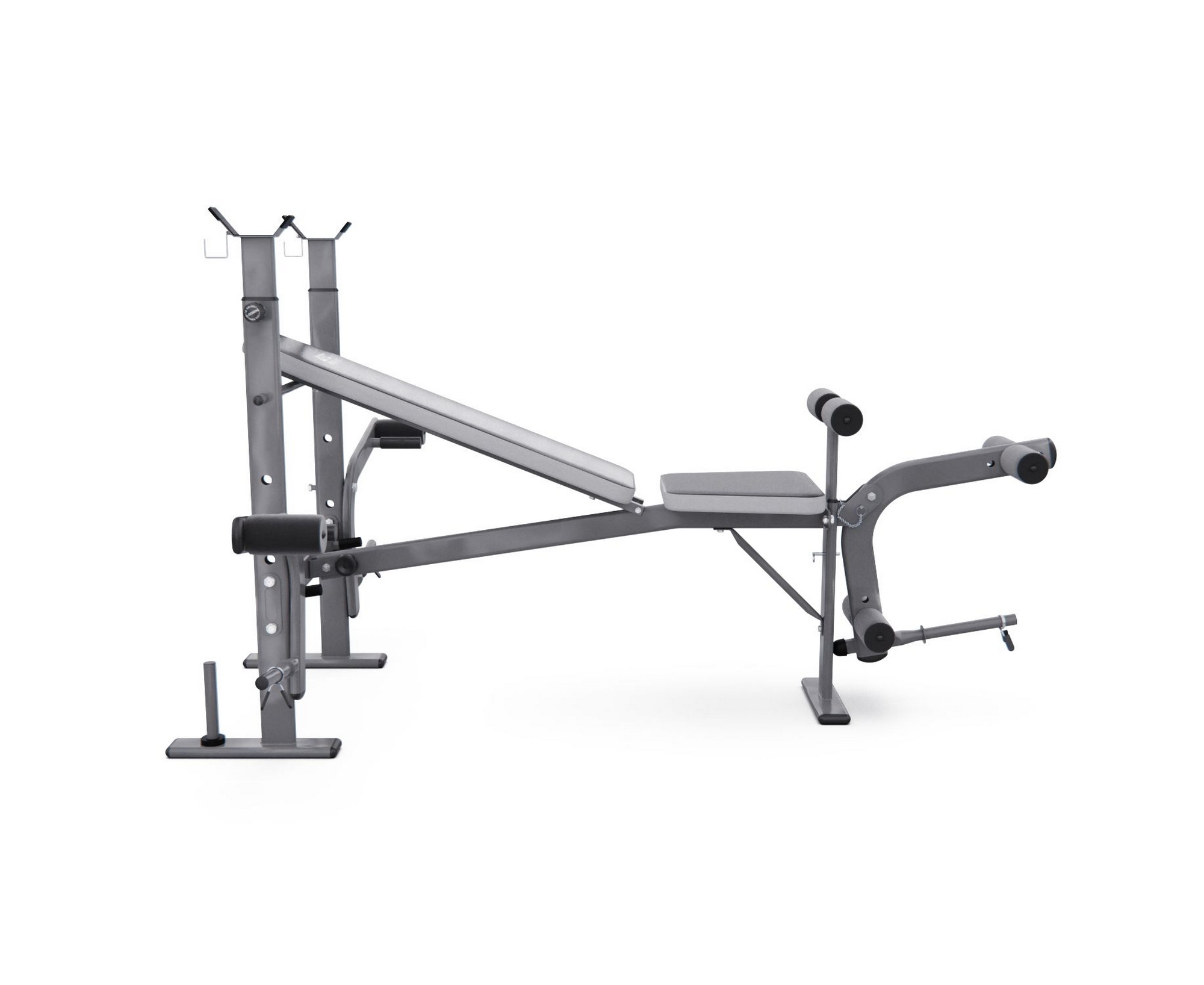 Скамья со стойками под штангу DFC D703 | Premium Fitness
