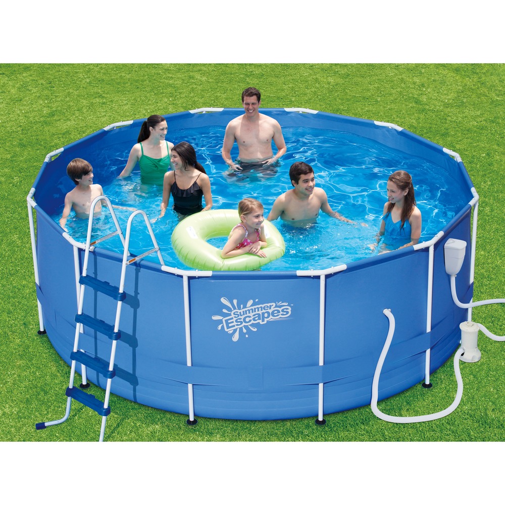 Каркасный бассейн SummerEscapes 396х132см Polygroup P20-1352-B