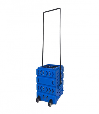 Корзина 36 мячей MINI с колесами Tennis Life TL36BLUE синий