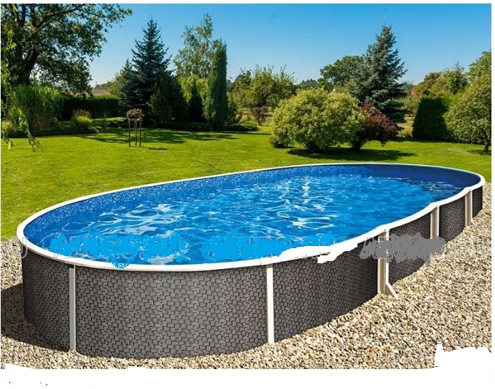 Морозоустойчивый бассейн Mountfield Azuro Rattan овальный 5,5х3,7х1,2 м Premium