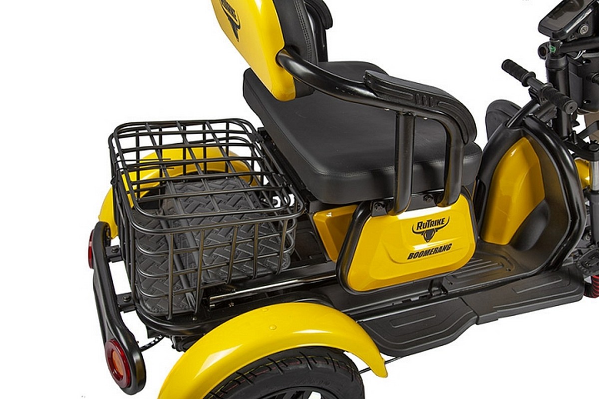 Пассажирский трицикл RuTrike Бумеранг 022656-2340 черный