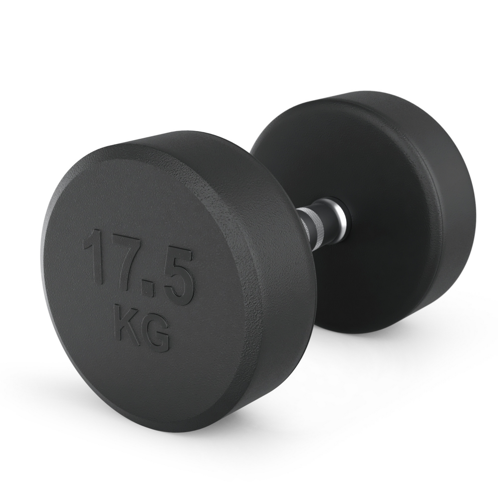 Гантель круглая обрезиненная 17,5 кг UnixFit PRO DBRND17_5PBKx2 2 шт