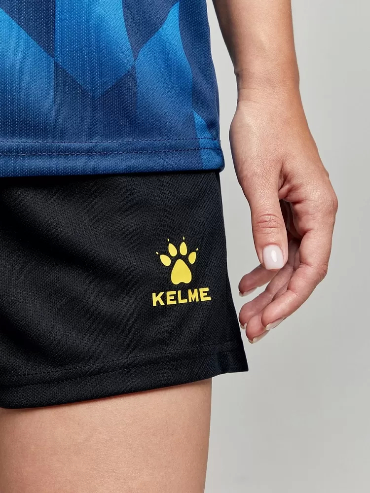 Футбольная форма Kelme Short-Sleeved Football Suit 8251ZB1003-416 Dark Blue\Black