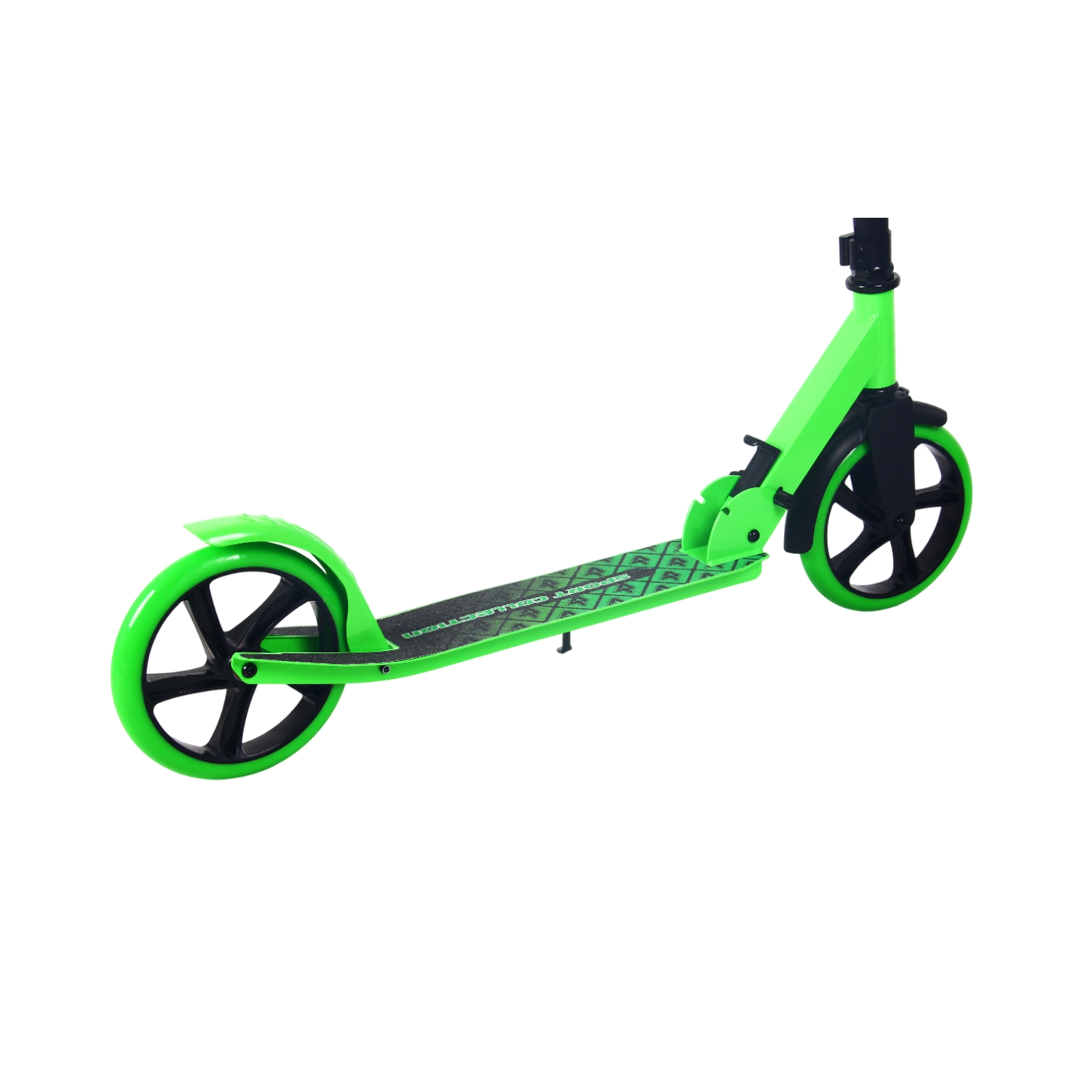 Самокат 200мм Sport Collection CK-SA200-2 green (фонарь и наклейка в подарок)