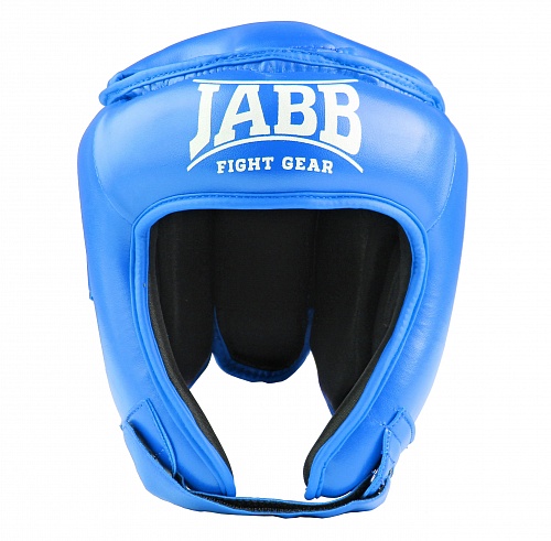 Шлем боксерски (иск.кожа) Jabb JE-2093(P) синий