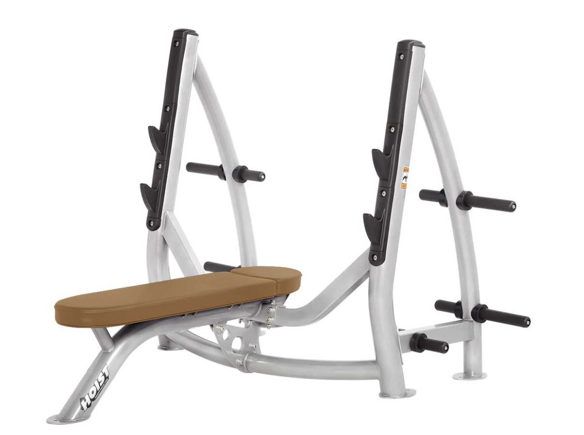 Олимпийская скамья с держателями дисков Hoist CF-3170 | Premium Fitness