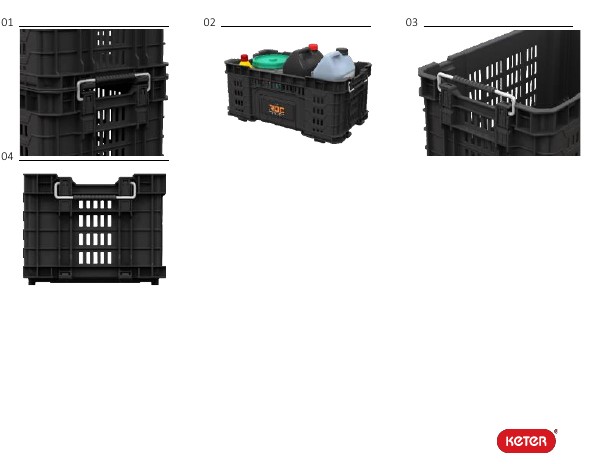 Ящик для инструментов ROC Gear Crate 22" (33.8 л, арт. 17202245/ROC)