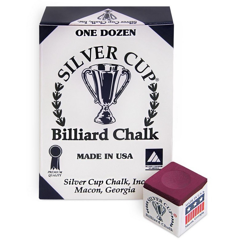 Мел Silver Cup 12шт 04379 Burgundy