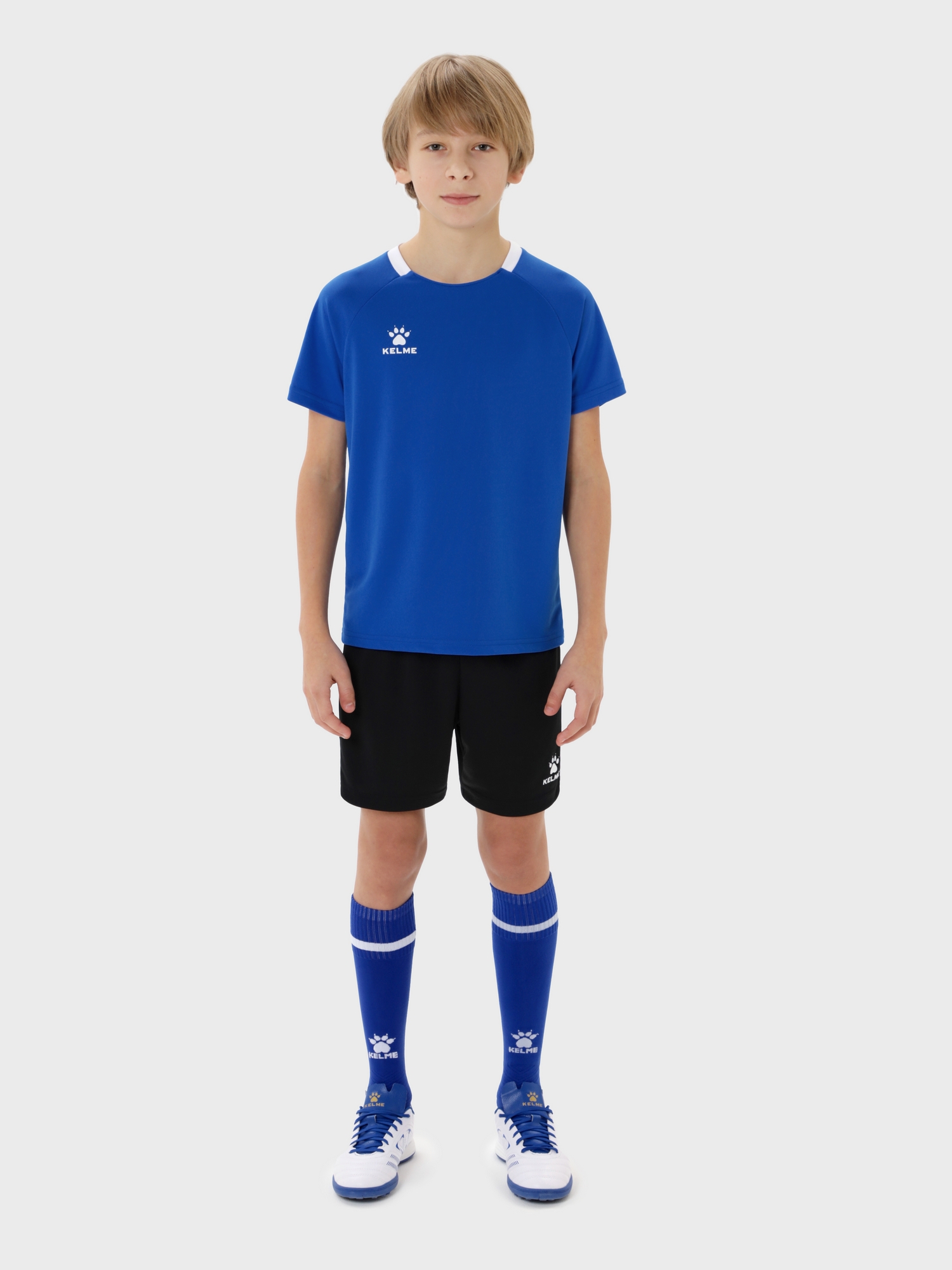 Детская футбольная форма Kelme Football Uniform Set 8451ZB3245-481 Blue