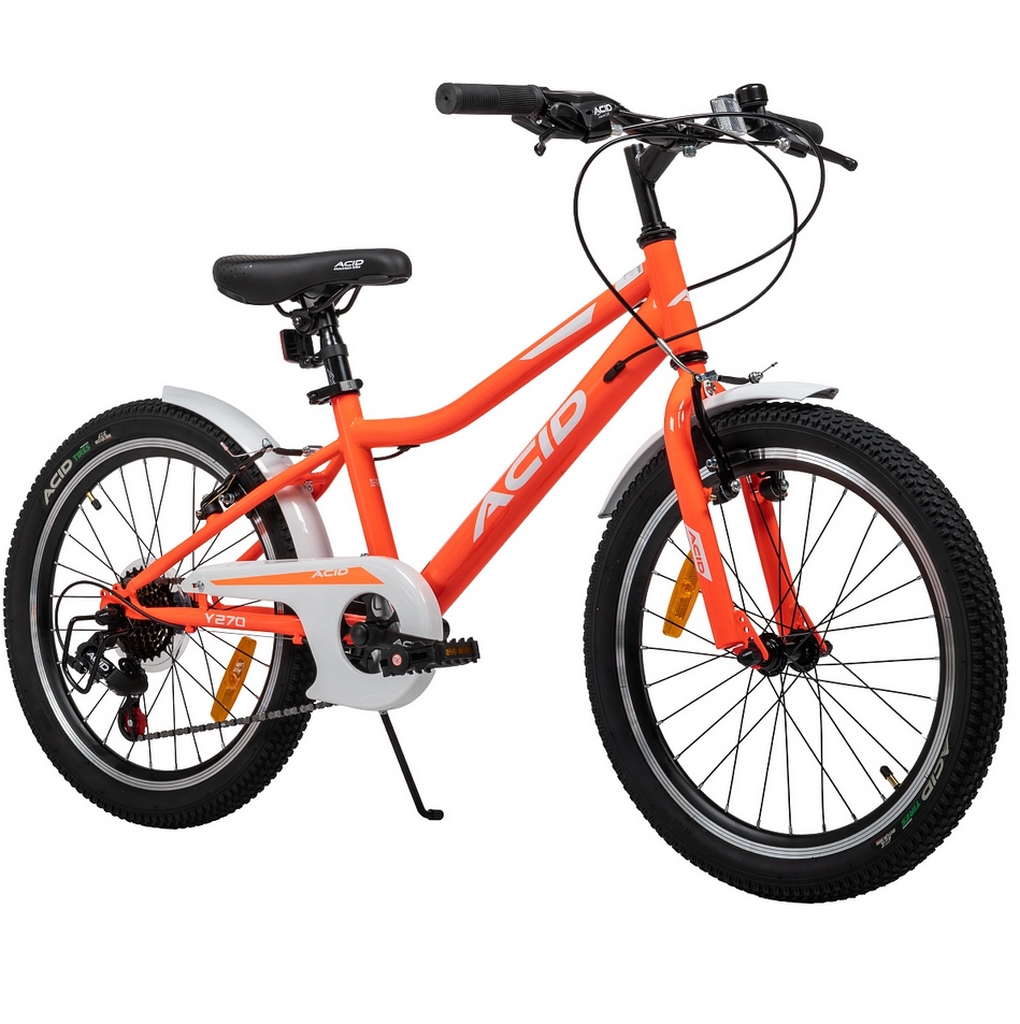 Велосипед 20" Acid Y 270 2026 056305 Neon Orange\White