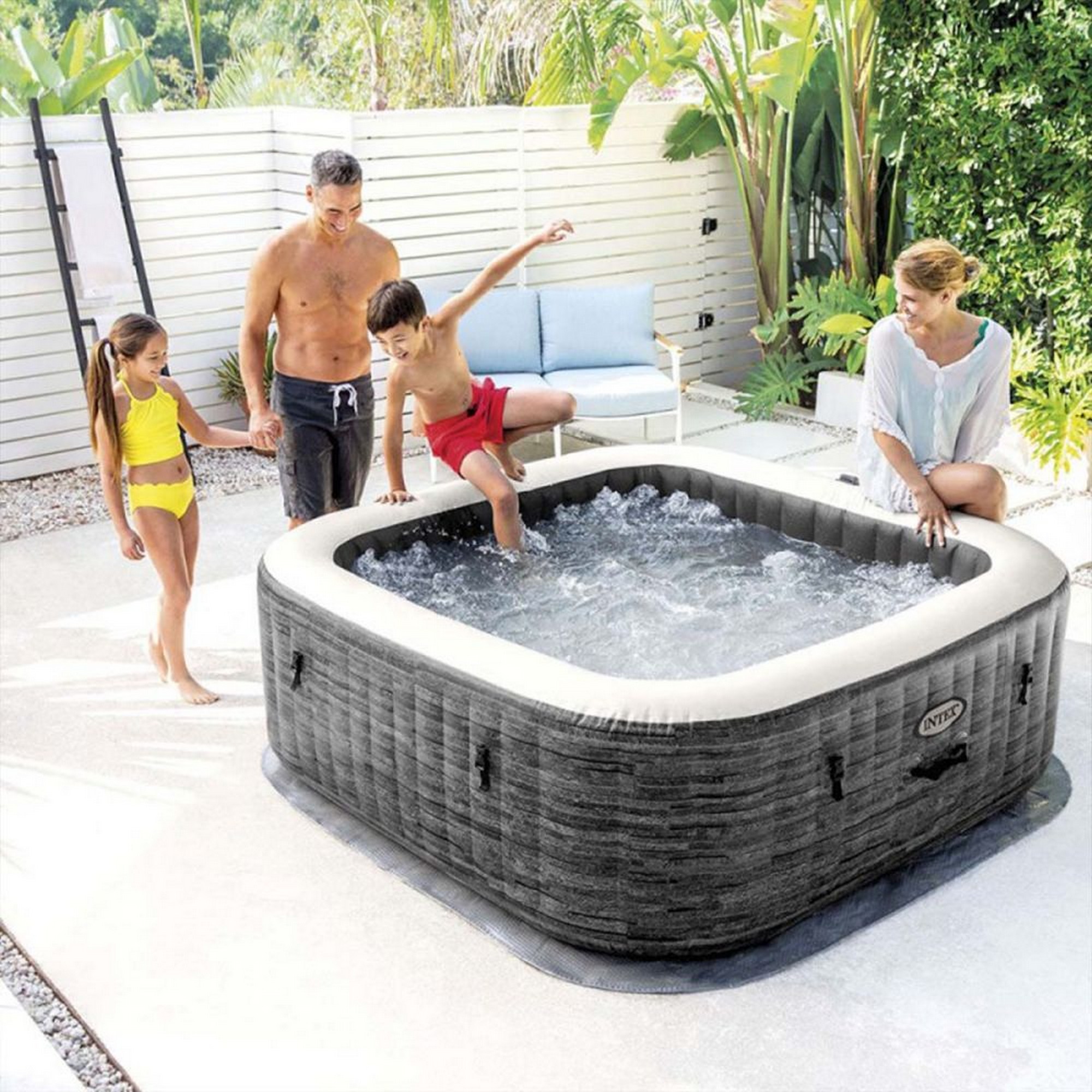 СПА-бассейн 175х71см Intex Greystone Deluxe 28450