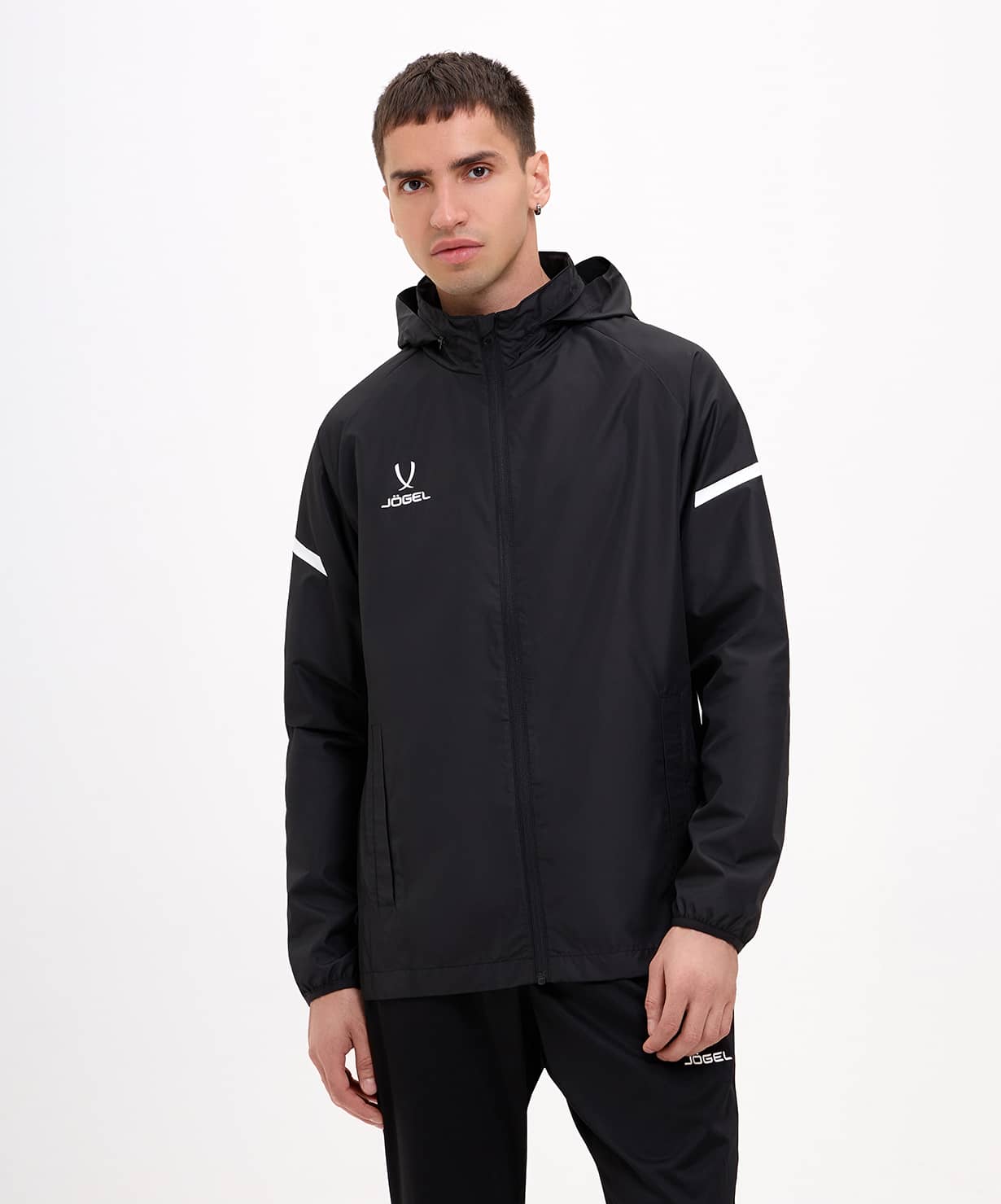 Куртка ветрозащитная Jogel CAMP 2 Rain Jacket, черный
