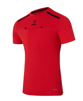 Футболка судейская Jogel DIVISION PerFormDRY Referee Tee, красный