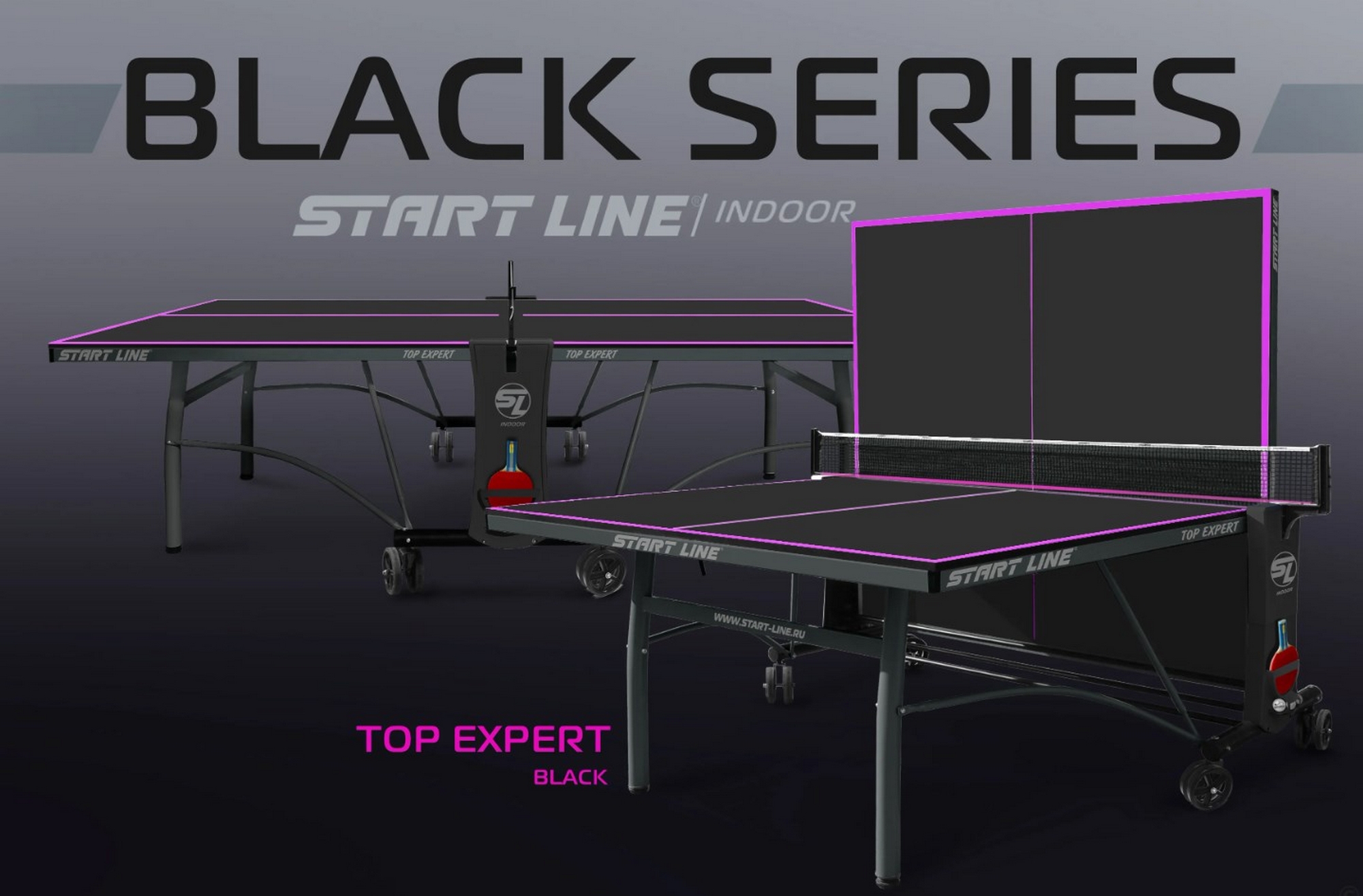 Теннисный стол Start Line Top Expert 6045-23 Black