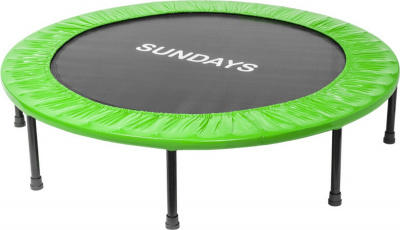 Батут Sundays Fitness D121 377050 зеленый
