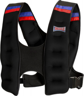 Жилет с утяжелением (15кг) Lonsdale Weight Vest 160083-15 черный