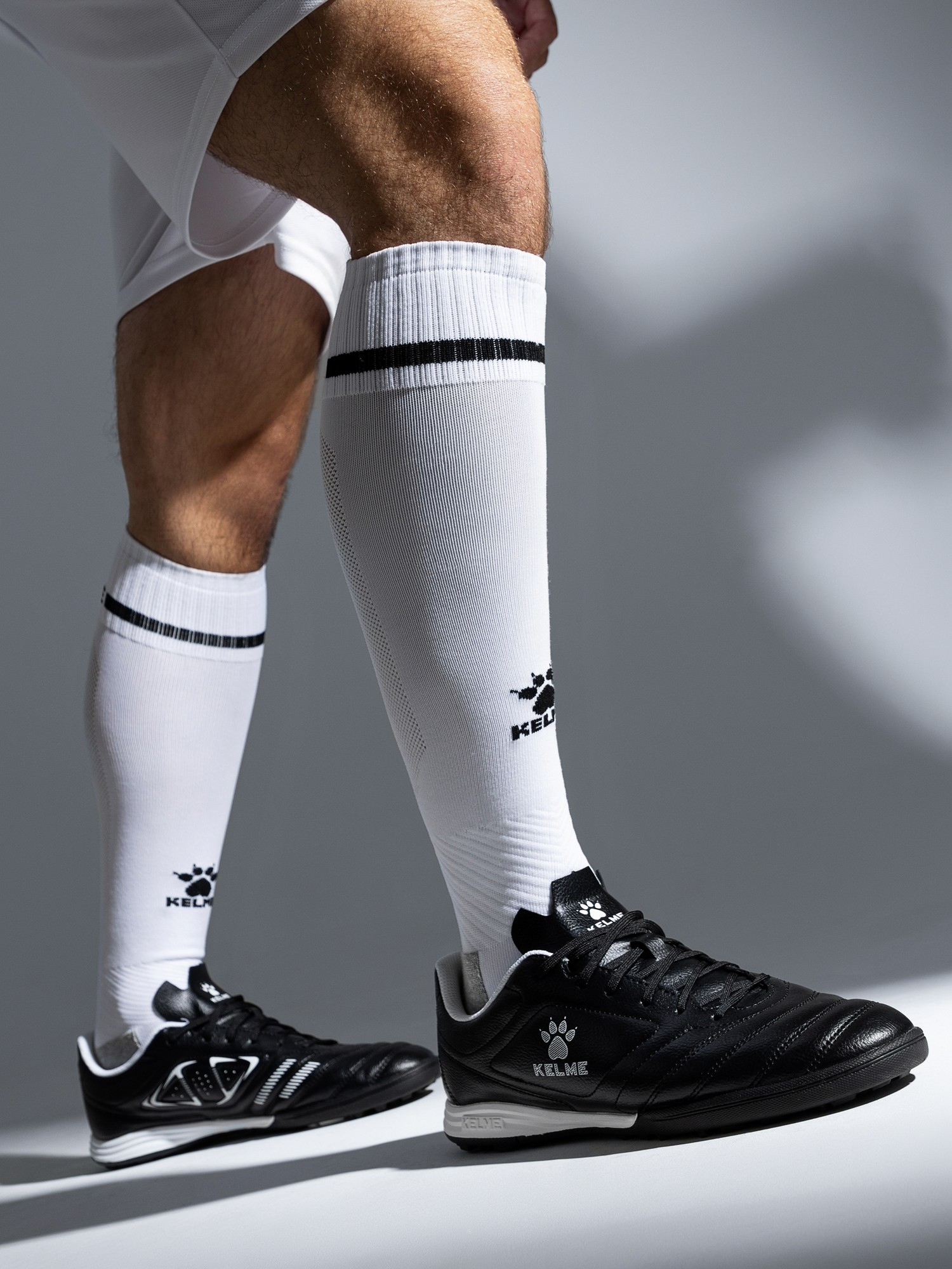 Гетры Kelme Adult Long Football Socks 8101WZ5001-103 White