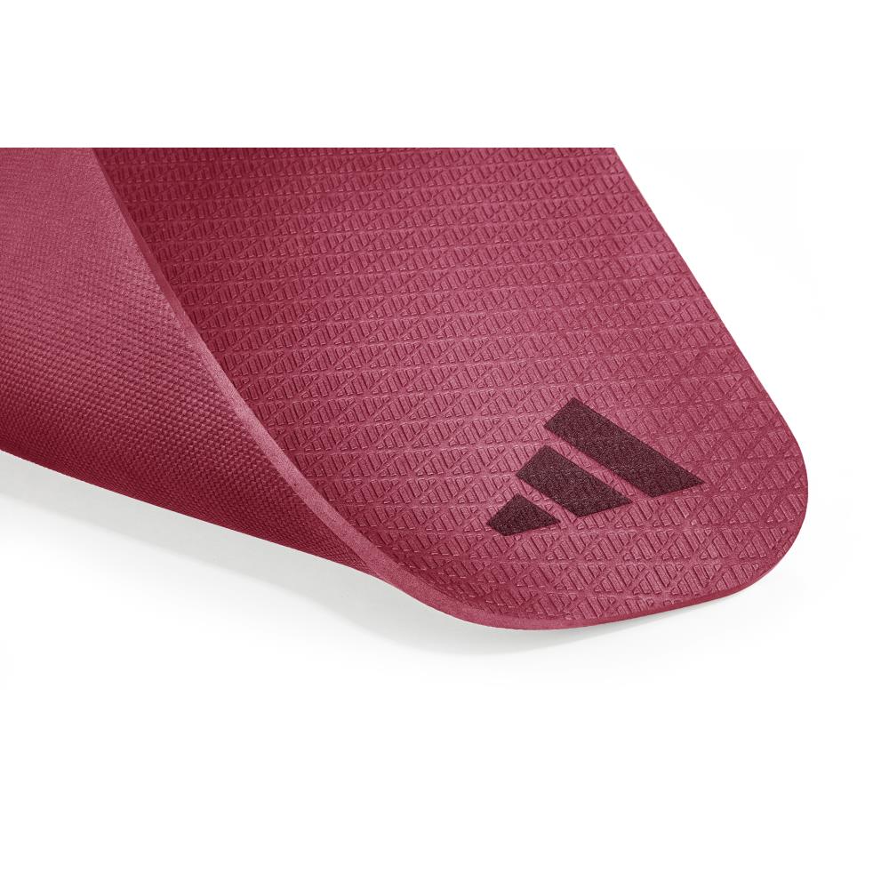 Коврик (мат) для йоги 183x61x1 Adidas ADYG-10003CB, цвет бордовый